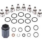 High Pressure Oil Rail O-rings Kit Nipple Cup Socket &injector Seal Ford. Fixed Price $68.00.