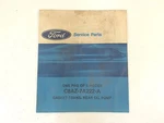 Genuine Ford Oem C8AZ-7A222-A Trans. Rear Oil Pump Gasket C8AZ7A222A. Fixed Price $12.99.