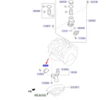 Kia Sorento MK3 Oil Pump Cover Assy 213553C101 Original!. Fixed Price $9.23.