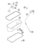 Genuine Mopar Oil Pickup Tube 68519389AA. Fixed Price $137.52.