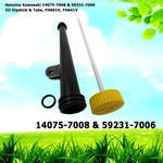 Genuine Kawasaki 14075-7008 & 59231-7006 Oil Dipstick Tube FH601V FH641V. Fixed Price $23.09.