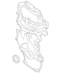 Genuine Nissan Timing Cover 13500-6LB0A. Fixed Price $387.90.