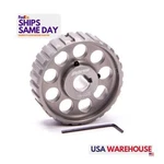 Peterson Fluid 06-0328, One Gray Aluminum Gilmer Oil Pump Pulley 28T Performance. Fixed Price $143.95.