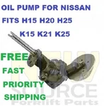 91H20-01851 15010-66202 15010-GQ70D Lube Oil Pump Mitsubishi Caterpillar K21 K25. Fixed Price $87.50.