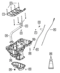 Genuine Mopar Oil Pickup Tube 5184425AK. Fixed Price $18.42.