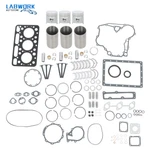 D1102 Engine Overhaul Rebuild Kit For Kubota L2350 L235F L2050DT L235DT Tractor. Fixed Price $258.77.