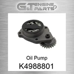 K4988801 (3947308 3957266 3973398) Oil Pump Reliance Power (new Aftermarket). Fixed Price $112.85.