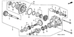 Genuine Honda Gear Set Transfer Hypoid 29210-PRV-A00. Fixed Price $322.28.