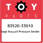 83520-33010 Toyota Gage Assy,oil Pressure Sender 8352033010, New Genuine Oem Par. Fixed Price $42.98.