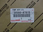Genuine Toyota ZVW52 Prius Oil Pump Assy 35300-47010 Oem. Fixed Price $454.09.