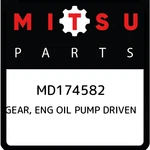 Mitsubishi Gear, Eng Oil Pump Driven MD174582, New Genuine Oem Part. Fixed Price $45.37.