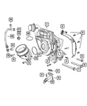 Genuine Mopar Banjo Bolt 5142792AA. Fixed Price $7.37.