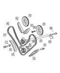 Genuine Mopar Chain Link 5080129AA. Fixed Price $5.01.