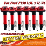 Set Of Ignition Coil & Spark Plug Kit Ford F150 3.5L 3.7L V6 UF553 DG520. Fixed Price $95.95.