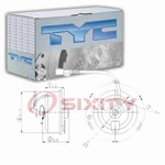 Tyc Right Engine Cooling Fan Motor For 2003-2008 Honda Pilot Belts Clutch Sg. Fixed Price $43.66.