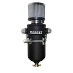 Moroso 85752 10AN Male Fittings Catch Can Breather Tank - Black Powder Coat. Fixed Price $169.59.