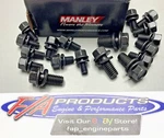 Manley 42173 Small Block Chevy Black Oxide Oil Pan Bolt Kit With Washers. Fixed Price $14.95.