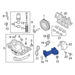 For Lincoln Mkz 2017-2020 FT4Z6600C Engine Oil Pump. Fixed Price $216.91.