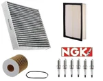 For 10 - 24 Toyota 4RUNNER 4.0L Air Oil Cabin Filter Ngk Spark Plug Tune Up Kit. Fixed Price $100.05.