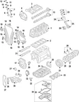 Genuine Audi Engine Timing Chain Tensioner 06K-109-507-R. Fixed Price $33.85.