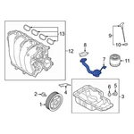 For Hyundai Sonata 16-19 262502E031 Engine Oil Pump Pickup Tube & Screen. Fixed Price $65.44.