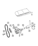 Genuine Mopar Engine Oil Pump 68040893AA. Fixed Price $207.99.