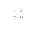 Set Of 4 Chain Tensioner Oil Pipe Washer (8 X 11.5 Mm Aluminum) For Porsche. Fixed Price $21.85.
