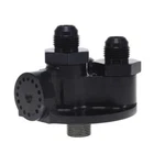 Peterson 09-1393 Oil Filter Mount 12 An Male Ports 3/4-16 In Center Thread. Fixed Price $225.67.