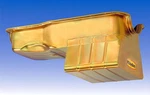 Milodon 30925 Street/strip Oil Pan Sbf 289 To 302 8-QT Gold Iridited. Fixed Price $519.82.