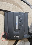 2024-2025 Mazda CX-90 2.5L Black Plastic Oem Engine Cover Panel. Fixed Price $100.00.