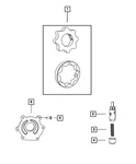 Genuine Mopar Engine Oil Pump Cover 04666109AA. Fixed Price $30.72.