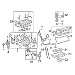 For Lexus GX460 2010-2023 90301A0032 Engine Oil Pump Pickup Tube O-ring. Fixed Price $19.02.