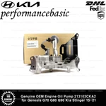 Genuine Oem Engine Oil Pump 213103CKA2 For Genesis G70 G80 G90 Kia Stinger 15-21. Fixed Price $225.00.