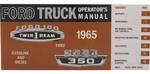 Jegs 93686 Owner Manual 1965 Ford F100 F150 F250 F350 Expedition Excu. Fixed Price $17.99.