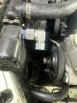Mercedes Benz OM617 Oil Cooler Lines - Modified/customized. Fixed Price $375.00.