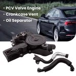 Pcv Valve Engine Crankcase Vent Oil Separator Breather Hose Kit Fit Audi A3/A4. Fixed Price $32.60.