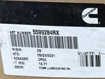 5599284RX Lubricating Oil Pump Genuine Cummins 5532492RX. Fixed Price $800.00.