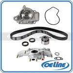 Fit 88-98 Honda Civic Crx 1.5L Sohc Timing Belt Kit Oil Water Pump Set. Fixed Price $65.99.