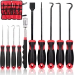 9PCS Long Hook Set With Magnetic Telescoping Tool Kit, Precision Scraper. Fixed Price $35.99.
