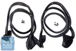 1970-81 Gm F Body Latex Style Door Weatherstrips Pair 9868431 & 9868430. Fixed Price $189.99.