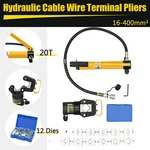20 Ton Hydraulic Crimper Crimping Tool Dies Cable Wire Hose Lug Terminal W/pump. Fixed Price $122.30.