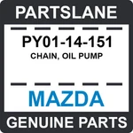 PY01-14-151 Mazda Oem Genuine Chain, Oil Pump. Fixed Price $61.64.