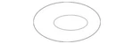 Genuine Ford Engine Oil Pump Pickup Tube Gasket F5RZ-6626-B. Fixed Price $11.57.