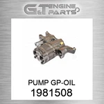 1981508 Pump Gp-oil Fits Caterpillar (new Aftermarket). Fixed Price $1145.45.