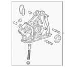Genuine Acura Oil Pump 15100-R9P-A01. Fixed Price $344.51.