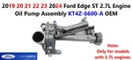 2019 21 22 23 2024 Ford Edge St 2.7L Engine Oil Pump Assembly KT4Z-6600-A. Fixed Price $80.00.