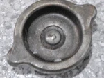 65 C2 Corvette 396 "square "s" Rivet" Oil Filler Cap--gm #3856959--SURVIVOR. Fixed Price $249.95.