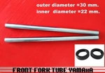 Fit Yamaha 1974-80 DT100X Front Fork Tube Set Pair + Oil Seal As. Fixed Price $69.34.