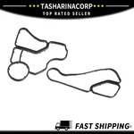 Piece Of 2 Power Steering Pump Oil Filter Housing Cooler Seal Gasket Fit For Bmw. Fixed Price $8.71.