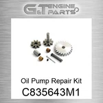 C835643M1 (835643M1) Oil Pump Repair Kit Reliance Power (new Aftermarket). Fixed Price $151.04.